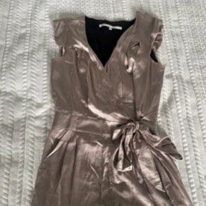 RACHEL Rachel Roy Silk Romper W/ Tie